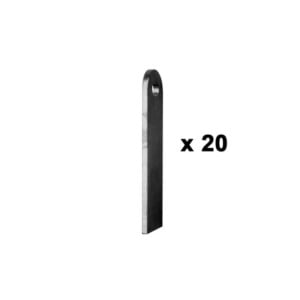 Kit cutite scarificare pentru tocator vegetal 85 cm