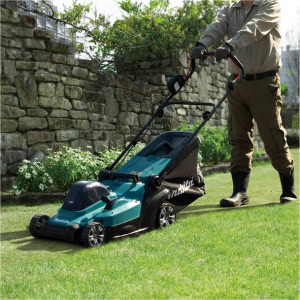 Masina de tuns gazonul XGT, 43 cm, livrata cu un acumulator 40Vmax 4.0 Ah MAKITA LM004GM103 | Travandi.ro