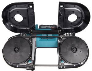 Fierastrau cu banda XGT 40Vmax, 127 mm, fara acumulatori MAKITA PB002GZ | Travandi.ro