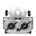 Punte pentru tuns iarba de 155 cm, cu kit de colectare și mulcire (FD 2200)