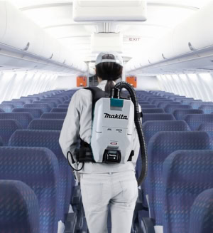 Aspirator tip rucsac XGT 40Vmax, 2 L, fara acumulatori MAKITA VC008GZ | Travandi.ro
