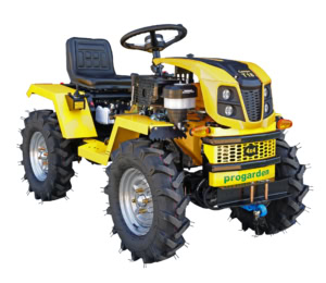 ProGARDEN Campo T18 Minitractor V25.1 4x4, 18CP, benzina, hidraulica fata-spate, roti 6.00-12