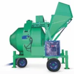 Betoniera cu automatizare BIR 1000DE, motor Diesel, 17,25 kW, 1000 l, 18 m³/h, pornire electrica