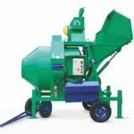 Betoniera cu automatizare BIR 1500ECV motor 400V 11,25 kW 1500 l 29 m³/h contor apa vibrator bena