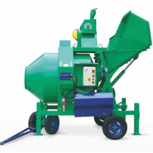 Betoniera cu automatizare BIR 1500ECV motor 400V 11,25 kW 1500 l 29 m³/h contor apa vibrator bena