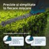 Foarfecă 2 în 1 pentru iarbã si gard viu fără fir KS SHT-20V
