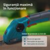 Foarfecă cu acumulator pentru tuns iarbă și gard viu KS SHT-8V