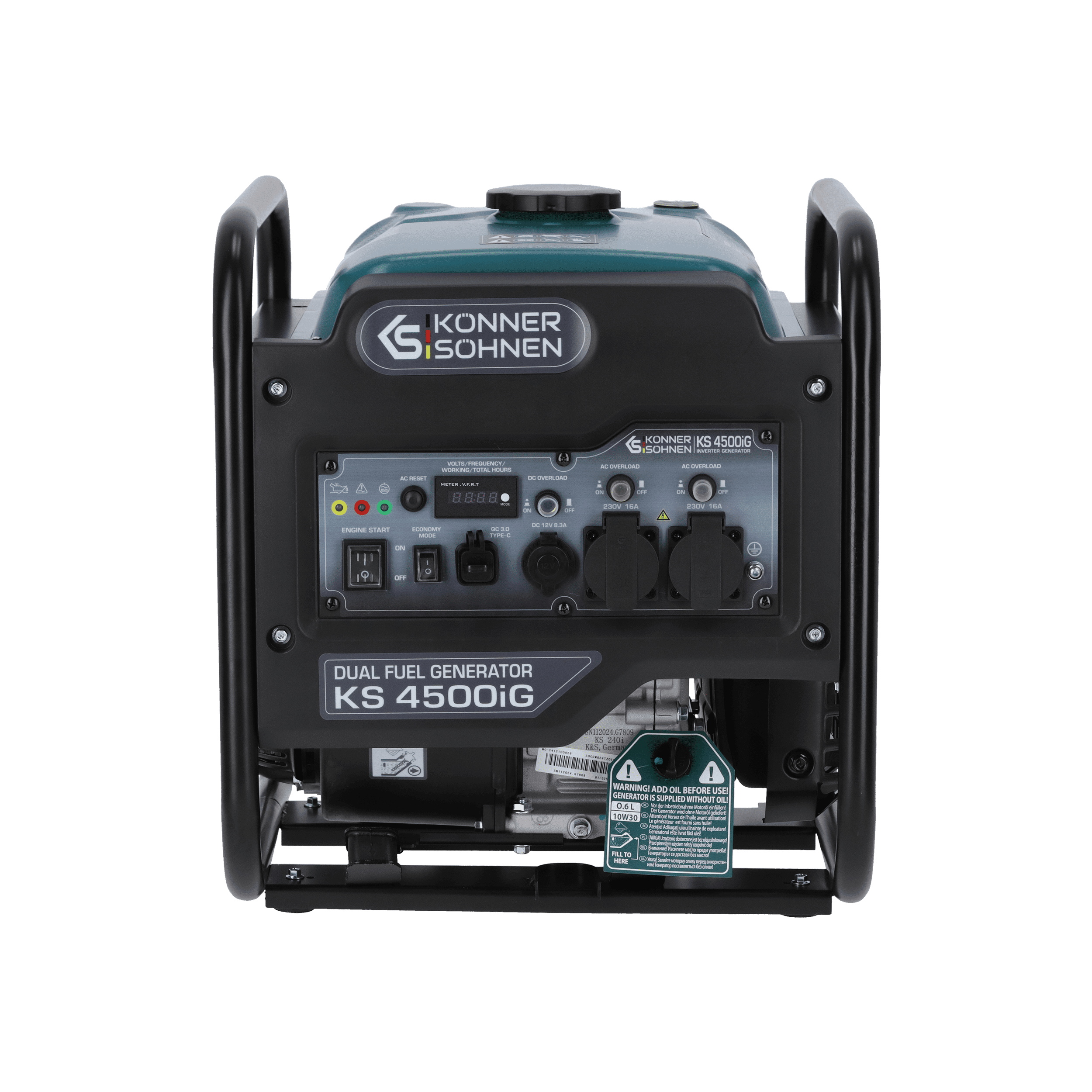 Generator de curent benzina Konner & Sohnen KS 4500iG monofazat invertor 5,5 kW 1 Generator de curent benzina Konner & Sohnen KS 4500iG monofazat invertor 5,5 kW