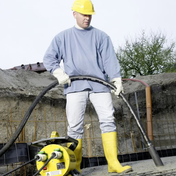 Vibrator de beton compatibil cu convertizor Wacker Neuson IREN 58/042/5, cap vibrant 58 mm, lungime furtun 5 m, frecventa 200 Hz - Image 4