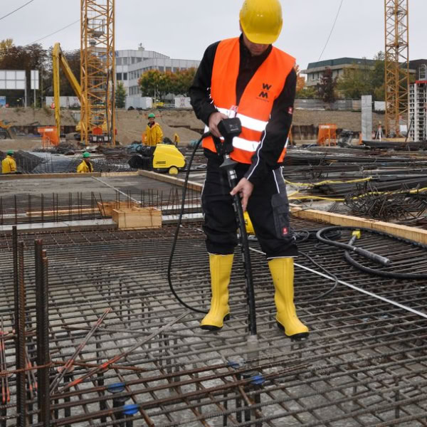 Vibrator pentru beton cu convertizor integrat Wacker Neuson IRSE-FU 45/230, cap vibrant 45 mm, arbore flexibil 0.8 m - Image 3