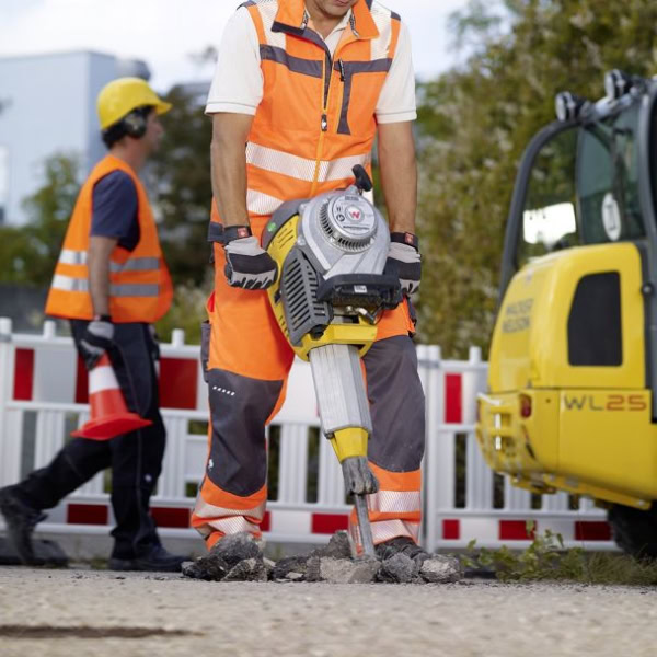 Ciocan demolator Wacker Neuson BH55 28x160, motor benzina 2T, sistem prindere 28x160 mm, forta de impact 55 J - Image 5