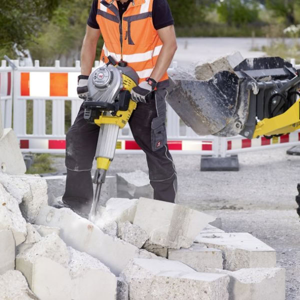 Ciocan demolator Wacker Neuson BH55 28x160, motor benzina 2T, sistem prindere 28x160 mm, forta de impact 55 J - Image 3