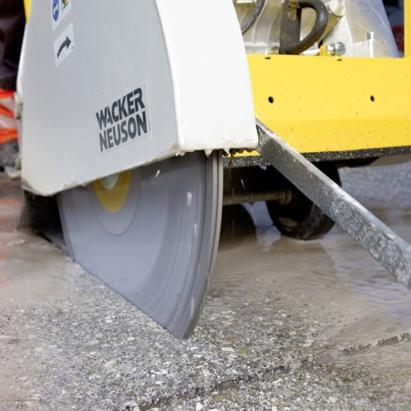 Masina de taiat beton-asfalt Wacker Neuson BFS1350, motor termic 4T, 500 mm - Image 2