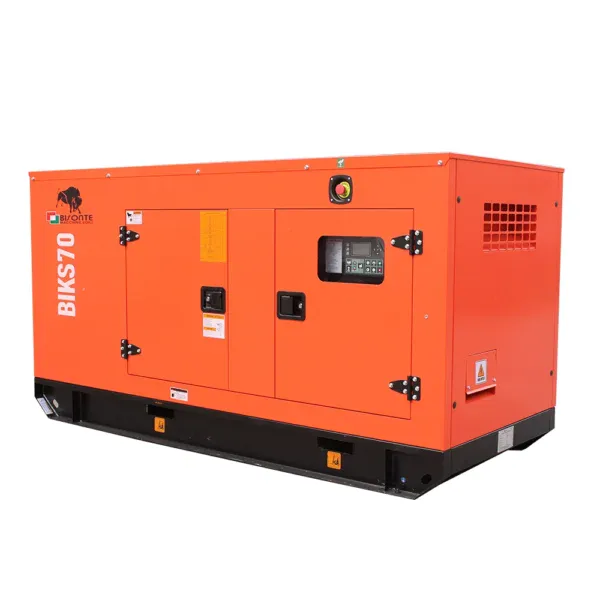 Generator de curent Bisonte BIKS70, insonorizat, Pmax=69kVA 400V ATS inclus - Image 4