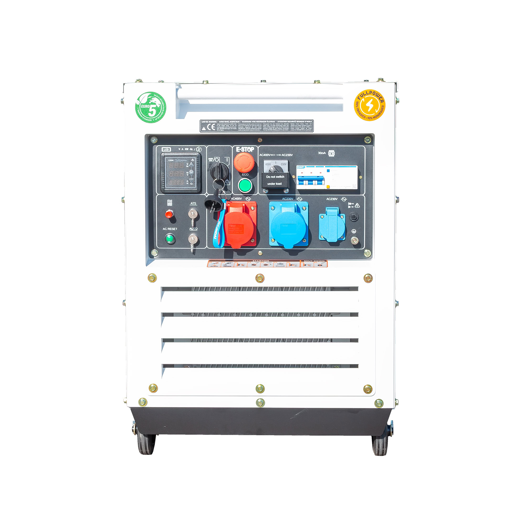 Generator de curent inverter trifazat cu motor diesel Hyundai DHY9000SEi-T, 6.5kw 3 Generator de curent inverter trifazat cu motor diesel Hyundai DHY9000SEi-T, 6.5kw - Image 3