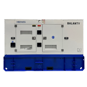 Generator de curent trifazat cu motor diesel Balanty by Hyundai HBD165S, 132 kW