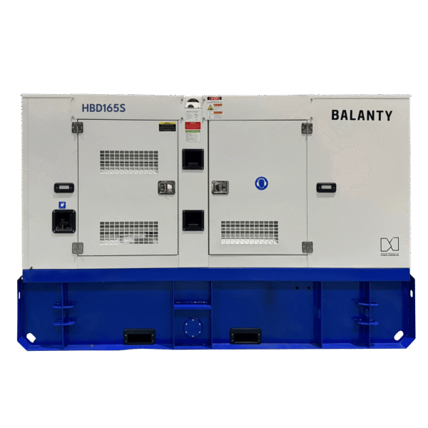 Generator de curent trifazat cu motor diesel Balanty by Hyundai HBD165S, 132 kW