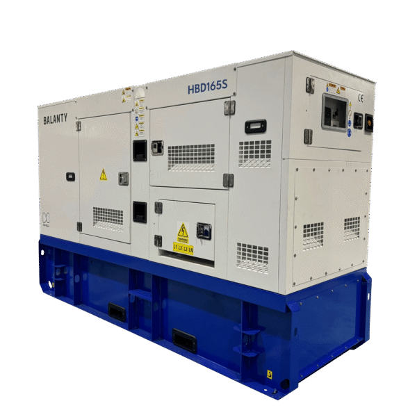 Generator de curent trifazat cu motor diesel Balanty by Hyundai HBD165S, 132 kW - Image 2
