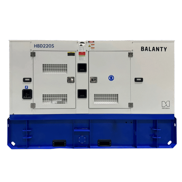 Generator de curent trifazat cu motor diesel Balanty by Hyundai HBD220S, 176 kW