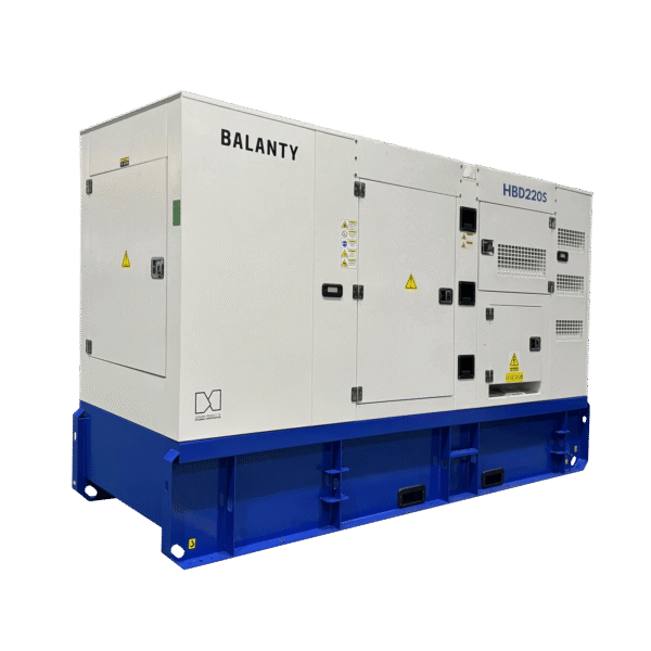 Generator de curent trifazat cu motor diesel Balanty by Hyundai HBD220S, 176 kW - Image 3