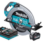 Fierastrau circular de mana XGT 40Vmax, 415 mm, livrat cu acumulator 5Ah si incarcator MAKITA HS013GT101