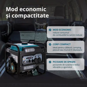 Generator de curent benzina Konner & Sohnen KS 4500iG monofazat invertor 5,5 kW 20 Generator de curent benzina Konner & Sohnen KS 4500iG monofazat invertor 5,5 kW | Travandi.ro