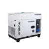 Generator de curent monofazat cu motor diesel Hyundai DHY-8600SE-LRS