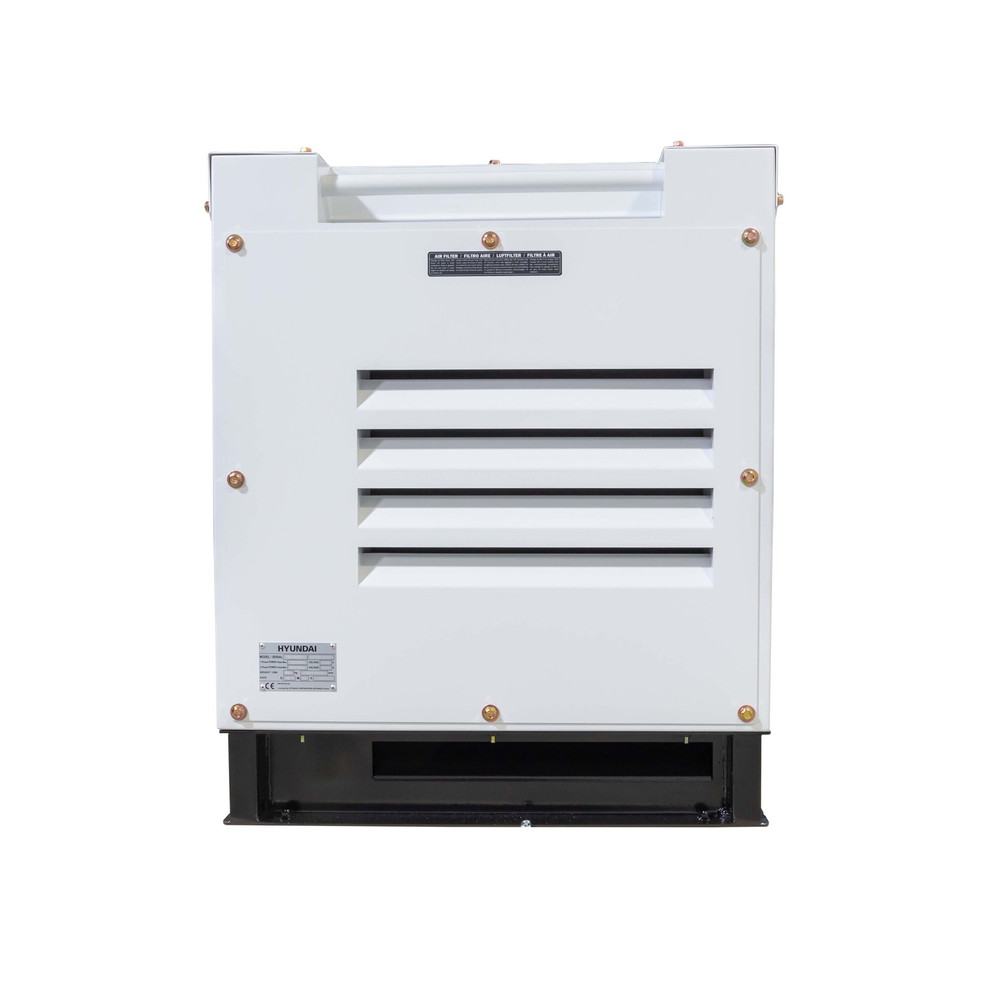 Generator de curent trifazat cu motor diesel Hyundai DHY10000SE-T, 7.6kw 3 Generator de curent trifazat cu motor diesel Hyundai DHY10000SE-T, 7.6kw - Image 3