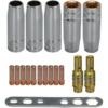 Set 18 Consumabile Pentru Pistolet Mig Mag 150a, Intensiv