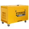 Generator profesional Stager YDE15000TA-TA3, 11.5 kW, DualPower 230-400V, insonorizat, diesel, 3000rpm, pornire electrica