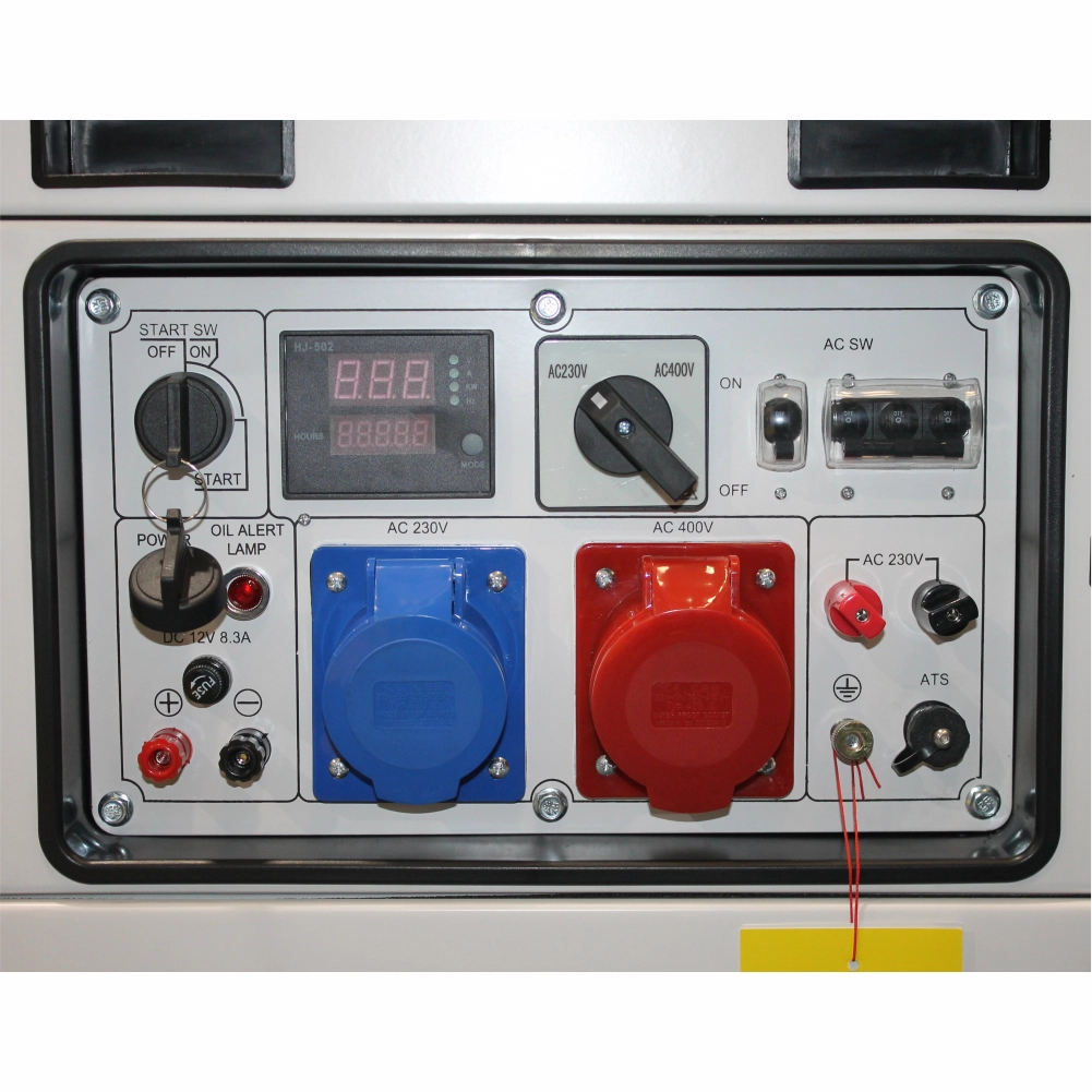 Generator insonorizat diesel SENCI SCDG-10000SE TEQ Pmax 9.4kVA 230V/400V pregatire ATS inclusa 7 Generator insonorizat diesel SENCI SCDG-10000SE TEQ Pmax 9.4kVA 230V/400V pregatire ATS inclusa - Image 7