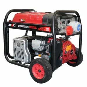 Generator de curent SENCI SC12000TEQ EVO P.max=9.5kW 230V/400V, roti si manere incluse