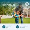 Foarfecă de grădină fără fir KS CPS20V-32