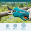 Foarfecă de grădină fără fir KS CPS20V-32