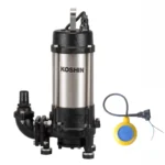 Pompa submersibila Grinder KOSHIN PKG-1500-BAB-0 cu flotor incorporat 220V 1500W Ø 32 mm debit 10.8 mc/h