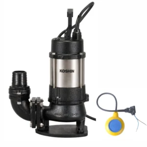 Pompa submersibila Vortex KOSHIN PKJ-400-BAB-0 flotor incorporat 220V 400W Ø 50 mm debit 14.7 mc/h