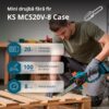Fierăstrău mini fără fir KS MCS20V-8 Case