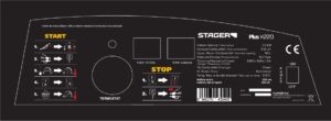 Stager PLUS-K220 Tun de aer cald, ardere directa, 63kW, 230V, motorina, 1300mc