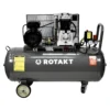 Compresor Cu 2 Pistoane Rotakt ROCP‑S100, Putere 2.2 kW, Presiune 10 bar, Debit 250 l/min, Capacitate 100l