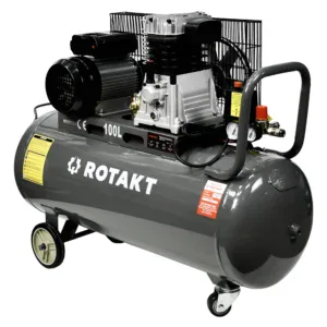 Compresor Cu 2 Pistoane Rotakt ROCP‑S100, Putere 2.2 kW, Presiune 10 bar, Debit 250 l/min, Capacitate 100l 4 Compresor Cu 2 Pistoane Rotakt ROCP‑S100, Putere 2.2 kW, Presiune 10 bar, Debit 250 l/min, Capacitate 100l | Travandi.ro