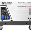 Generator invertor diesel în carcasă insonorizată KS 6500iDE S ATSR
