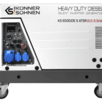 Generator invertor diesel în carcasă insonorizată KS 6500iDE S ATSR