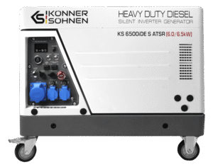 Generator invertor diesel în carcasă insonorizată KS 6500iDE S ATSR