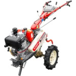 Motocultor Kama KDT 910CE 9 CP Diesel Reductor 3+1 viteze roti cauciuc 4.00x10