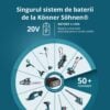 Pachet promoțional pentru îngrijirea gazonului KS 43LM-BCT40V-SET
