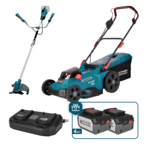 Pachet promoțional pentru îngrijirea gazonului KS 43LM-BCT40V-SET