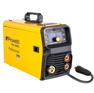 ProWELD MIG 200BL LED Synergetic, MIG/MAG, MMA, Oțel, Inox, Aluminiu, Fontă, 200A