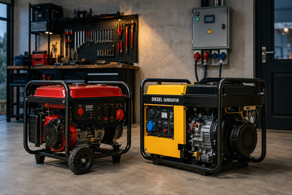 Cât consumă un generator de curent pe benzină sau diesel? 35 Cât consumă un generator de curent pe benzină sau diesel? | Travandi.ro