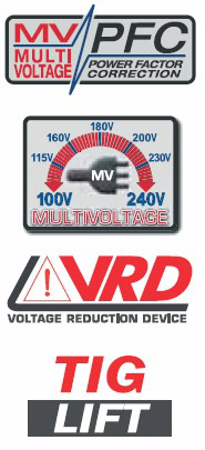 Invertor sudura MMA Telwin ADVANCE227XTMV/PFCVRDTIGDC_LIFT, 200 A, electrozi 1.6-4 mm | Travandi.ro
