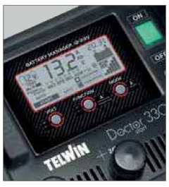 Redresor baterii/robot de pornire/tester Telwin DOCTORSTART330, tensiune incarcare 12/24 V, capacitate baterii Pb/GEL/AGM/Pb Ca/Li 10-450 Ah 12 Redresor baterii/robot de pornire/tester Telwin DOCTORSTART330, tensiune incarcare 12/24 V, capacitate baterii Pb/GEL/AGM/Pb Ca/Li 10-450 Ah | Travandi.ro